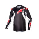 Alpinestars MX ユース(子供用) レーサールーセント ジャージ Lサイズ ブラック/ホワイト 3773724-12-L