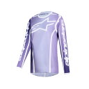 Alpinestars ウーマンズ(女性用) フルードジャージ ステラ エイペックス Sサイズ バイオレット/ホワイト D8640(2)