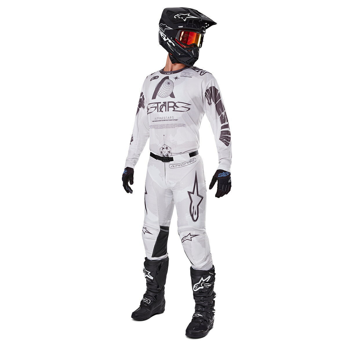 Alpinestars レーサー パンツ ホロー 30インチ ライトカモ/ブラウン