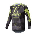 Alpinestars レーサー ホロー ジャージ Mサイズ ダークカモ/イエローフロー