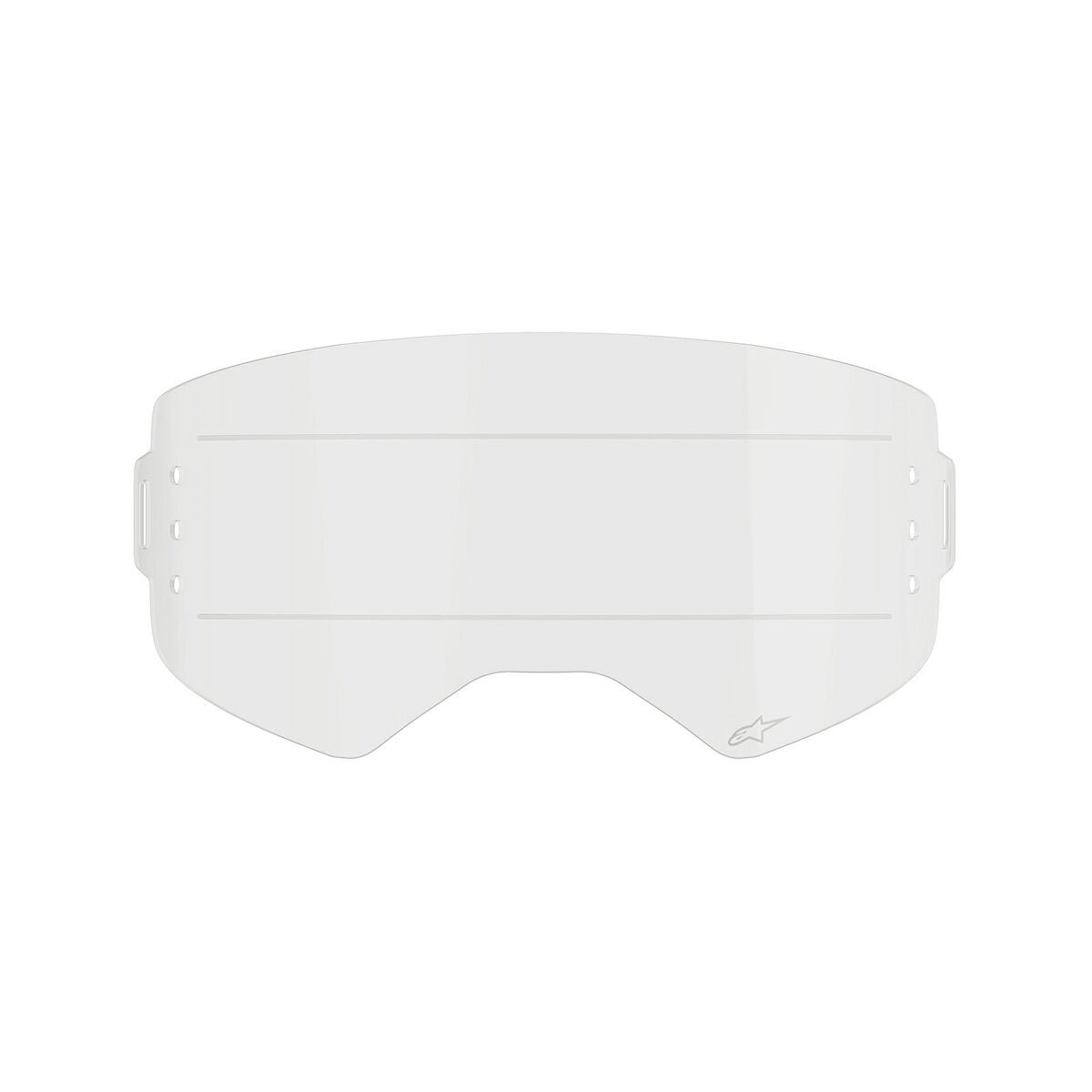 Alpinestars スーパーテック用 ロールオフシングルレンズ 品番:C0477/メーカー品番:9100625-016