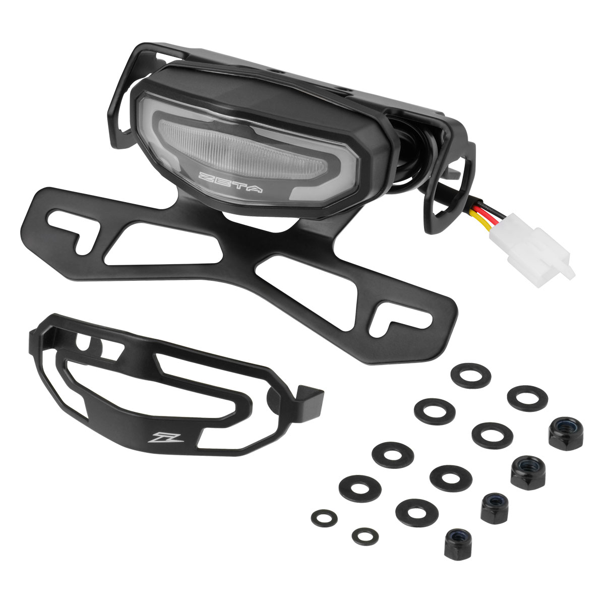 ZETA KLX230'20-24 KLX230S'22-24 KLX230SM'23-24 LED ラインテールホルダーキット クリア G4722