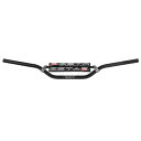 ZETA CXハンドルバー φ22.2mm用 Dual Sport-Medium ブラック バーエンドキャップ バーパッド付属 ZE09-6451