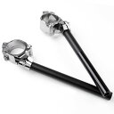 ZETA フライトハンドル ショート長 フォーククランプ径 50φ オフセット 29mm 角度 12° ZS03-0337