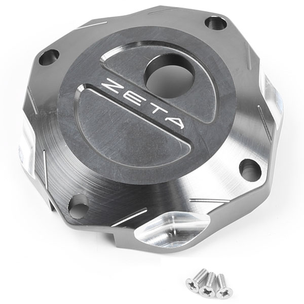 ZETA KSR110 03-08 KLX125 D-TRACKER125 10-16 KLX150BF 16 KLX150S 09-13 KLX250 D-TRACKER/X 01-16 SUPER SHERPA 97-07 ガスキャップ トレール用 チタンカラー ダートフリーク 品番:F6511/メーカー品番:ZE87-7106