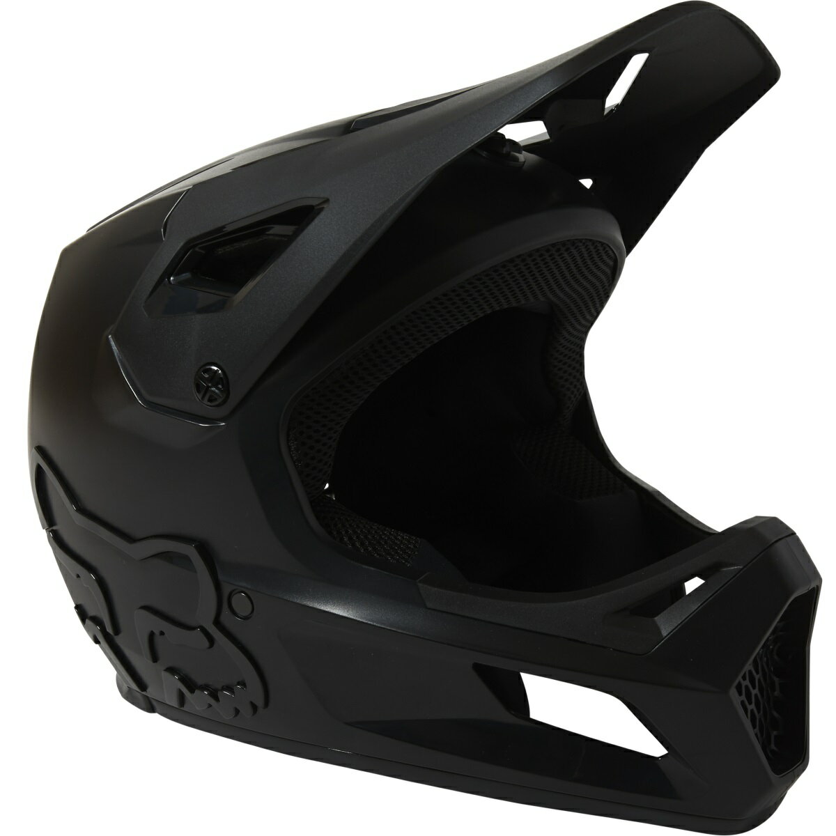 FOX MTB ランペイジヘルメット 子供用 YLサイズ ブラック/ブラック