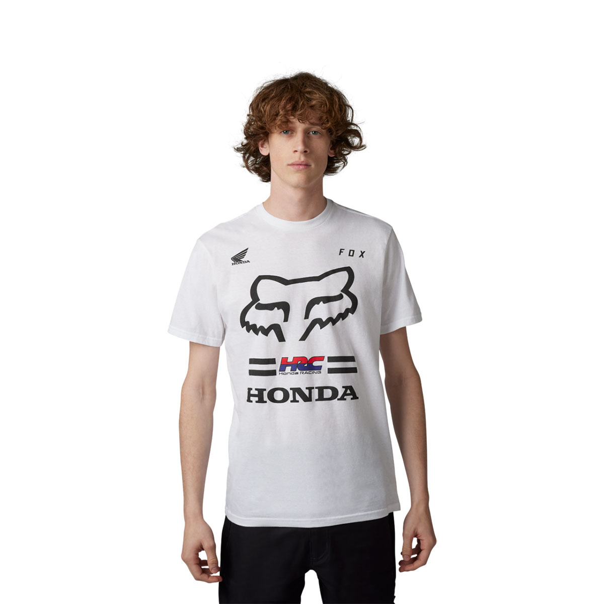 FOX ホンダ Tシャツ Mサイズ オプティックホワイト 30527-190-M