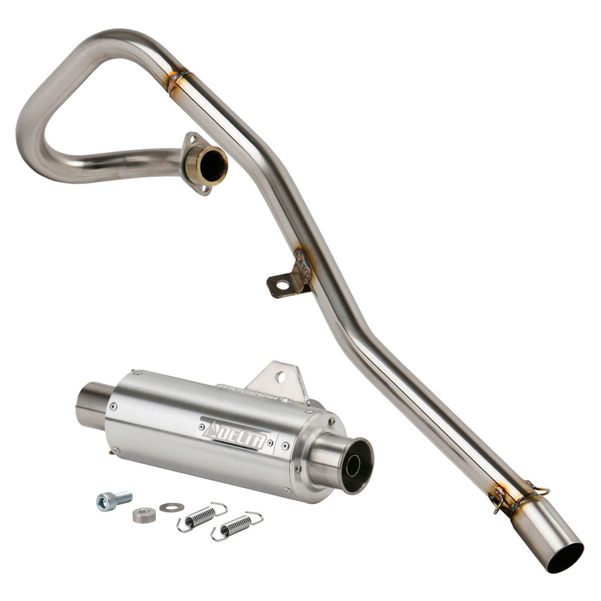 乐天商城 - DELTA バレル4MINIサイレンサー TT-R125LWE 23-24 シルバー DL30-4202