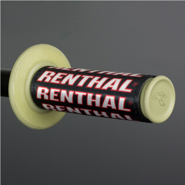 Rakuten - RENTHAL レンサル クリーングリップ ブラック/レッド G190