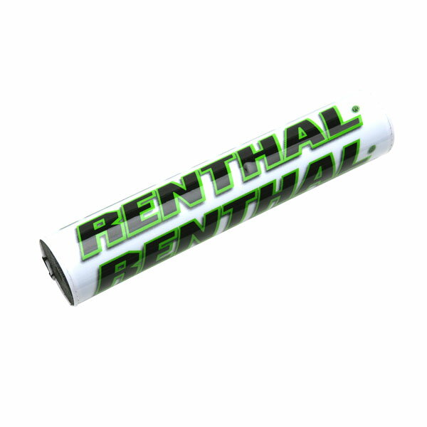 RENTHAL レンサル SXバーパッド 50mm x 200mm ホワイト/グリーン P269