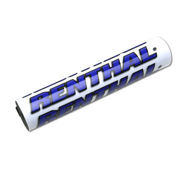 Rakuten - RENTHAL レンサル SXバーパッド 50mm x 235mm ホワイト/ブルー P209