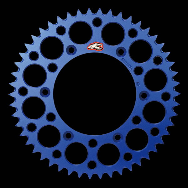 Rakuten - RENTHAL YAMAHA YZ80/85 93-25 SUZUKI RM80/85 89-22 ウルトラライトカラースプロケット 52T ブルー 品番:G4465/メーカー品番:121U-428-52GPBU