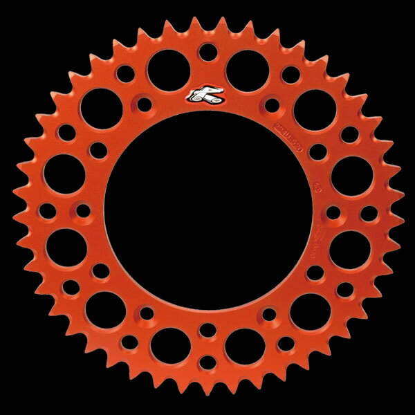 RENTHAL ウルトラライトカラースプロケット 48T オレンジ 品番:G4437/メーカー品番:192U-420-48GPOR