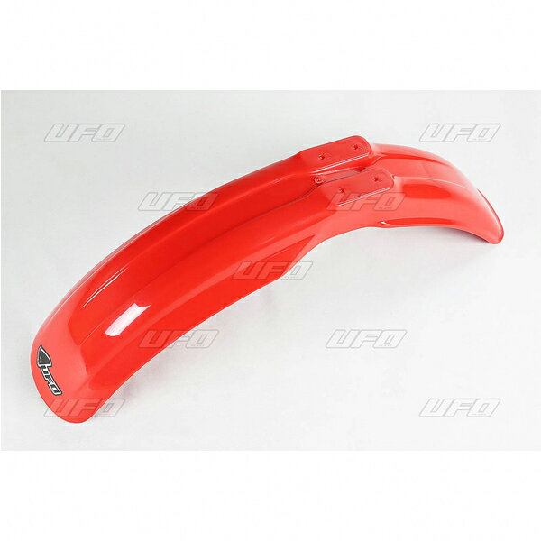 UFO HONDA CR125R/250R 83-99 CRM250R/AR 89-98 フロントフェンダー UFOレッド プラスチック外装 品番:F0472/メーカー品番:UF-2600-061