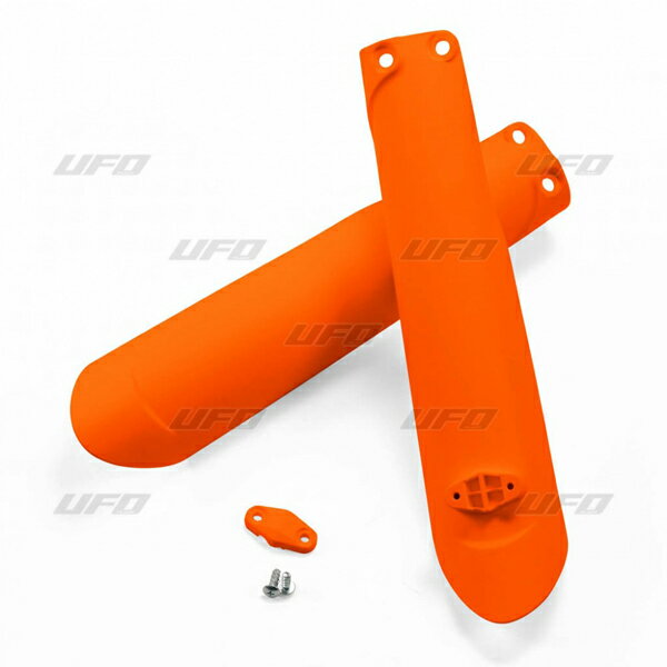 UFO KTM SX/SX-F 15-22 EXC/EXC-F 16-23 フォークスライダー 98-オレンジ プラスチック外装 品番:F1411/メーカー品番:UF-4055-127