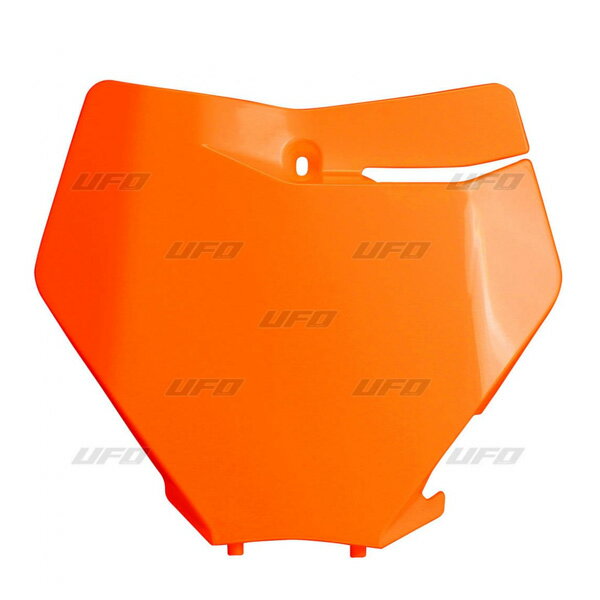 UFO KTM SX/SX-F 19-22 フロントナンバープレート KTMオレンジ プラスチック外装 品番:F1421/メーカー品番:UF-4094-127
