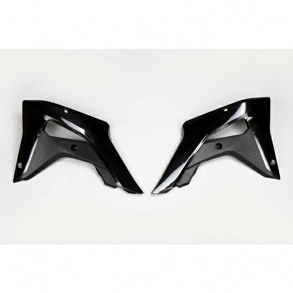Rakuten - UFO HONDA CRF250RX 18-21 CRF450RX 17-20 CRF450L 18-19 ラジエターシュラウド ブラック プラスチック外装 品番:F0634/メーカー品番:UF-4683-001