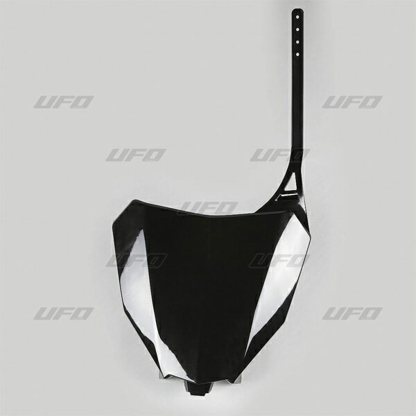 Rakuten - UFO HONDA CRF250R/RX 18-21 CRF450R/RX 17-20 フロントナンバープレート ブラック プラスチック外装 品番:F0637/メーカー品番:UF-4686-001