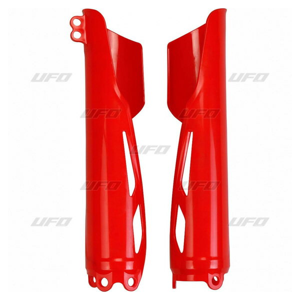 Rakuten - UFO HONDA CRF250R/RX 19-24 CRF450R/RX 19-25 CRF450L 18-19 フォークスライダー 00-CRレッド プラスチック外装 品番:F0747/メーカー品番:UF-4695-070