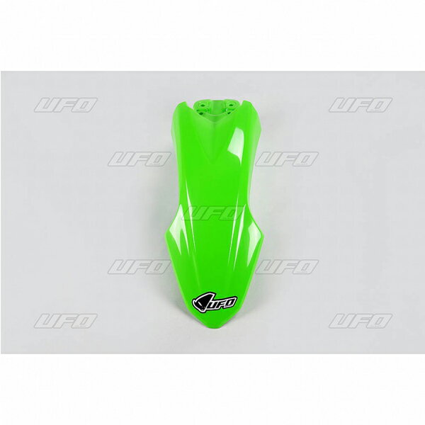 樂天商城 - UFO KAWASAKI KLX110 10-25 フロントフェンダー KXグリーン プラスチック外装 品番:F1275/メーカー品番:UF-4714-026
