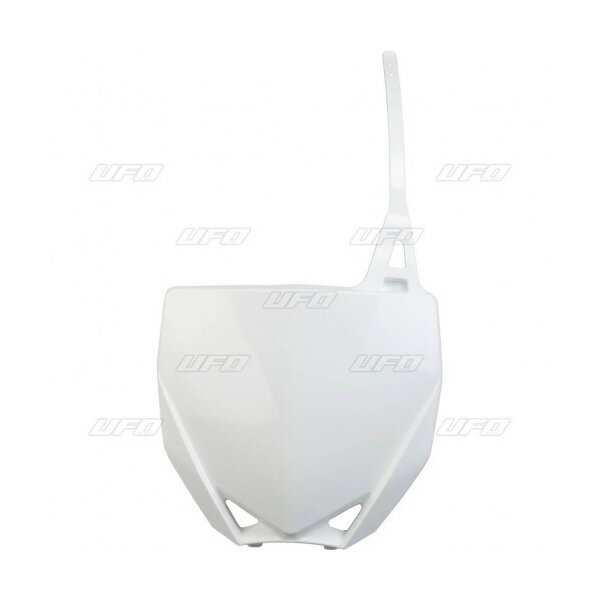 Rakuten - UFO YAMAHA YZ65 18-25 YZ85 22-25 フロントナンバープレート ホワイト プラスチック外装 品番:F2043/メーカー品番:UF-4869-046