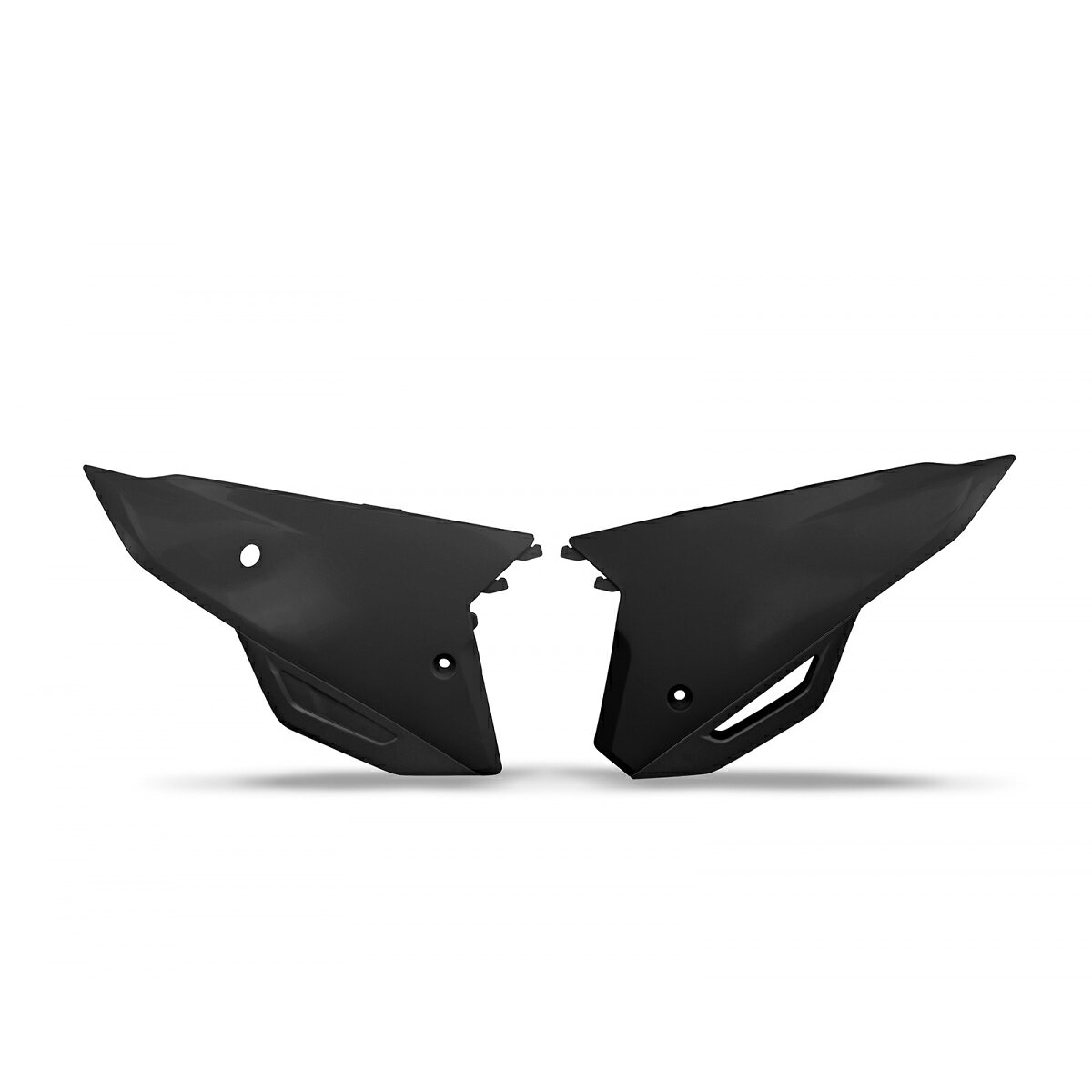 Rakuten - UFO HONDA CRF250R/RX 22-24 CRF450R/450RX 21-24 サイドパネル ブラック プラスチック外装 品番:F0645/メーカー品番:UF-5606-001