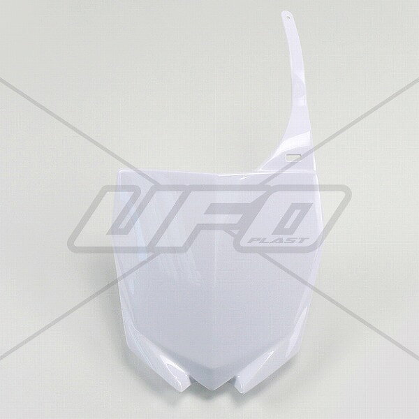乐天商城 - UFO YAMAHA YZ125/250 15-21 YZ125X/250X 16-22 YZ450F 10-17 YZ250F/450FX 10-18 YZ250FX 15-19 フロントナンバープレート 91-YZホワイト プラスチック外装 品番:F1974/メーカー品番:UF-4813-046