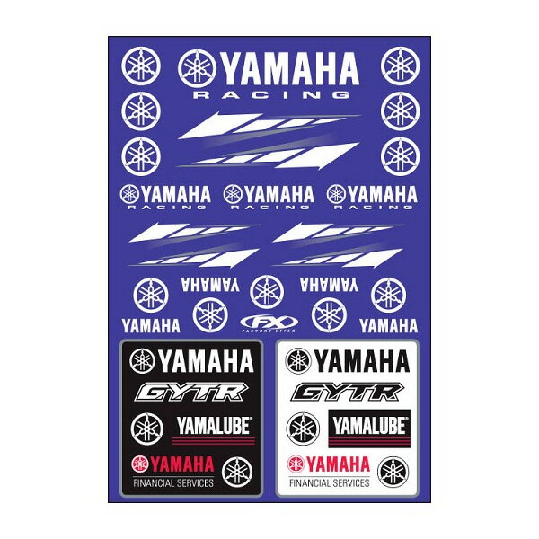 FACTORY EFFEX YAMAHA OEMステッカーシート RACING FX22-68232