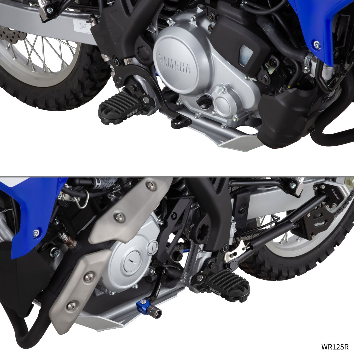 ZETA WR125R 26 アドベンチャーフットペグ ブラック 品番:G6322/メーカー品番:ZE93-0200