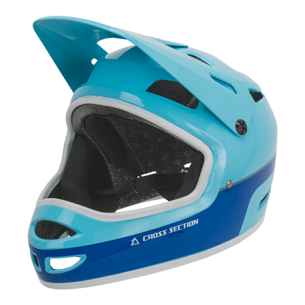 CROSS SECTION キディ フルフェイスヘルメット ブルー (48-58cm) XS16-5020
