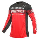FASTHOUSE MX グラインドハウスジャージ アキン Mサイズ レッド/ブラック