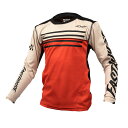 FASTHOUSE MTB ユース(子供用) サイドワインダー アロイ ロングスリーブジャージ YMサイズ クリーム/レッド A9356