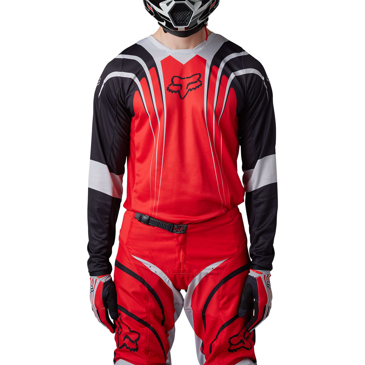 FOX MX 180 パンツ ゴート シュトラファー 34インチ レッド 30465-003-34