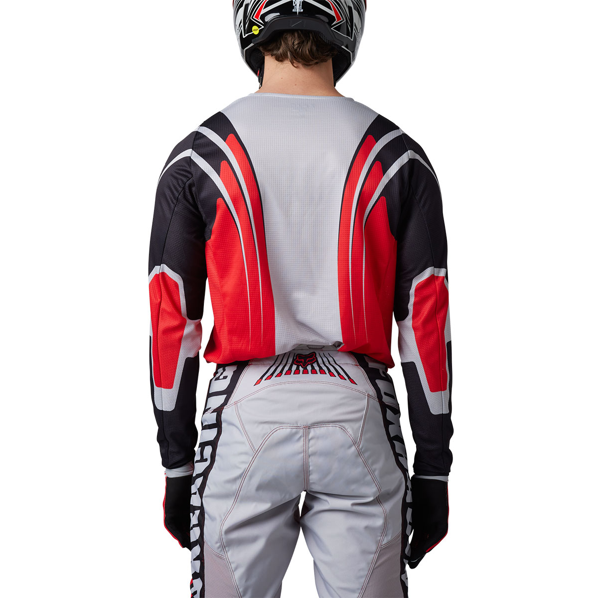 FOX MX 180 パンツ ゴート シュトラファー 34インチ レッド 30465-003-34