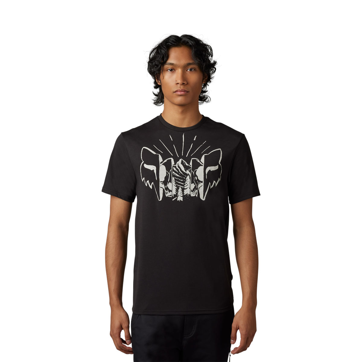 FOX フォーマット テックTシャツ Lサイズ ブラック 30512-001-L