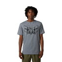 FOX フォーマット テックTシャツ Lサイズ ヒーサーグレー 30512-185-L