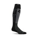 FOX MX 180 ソックス レーススペック Mサイズ(25.2~26.8cm) グレー/ブラック(2)