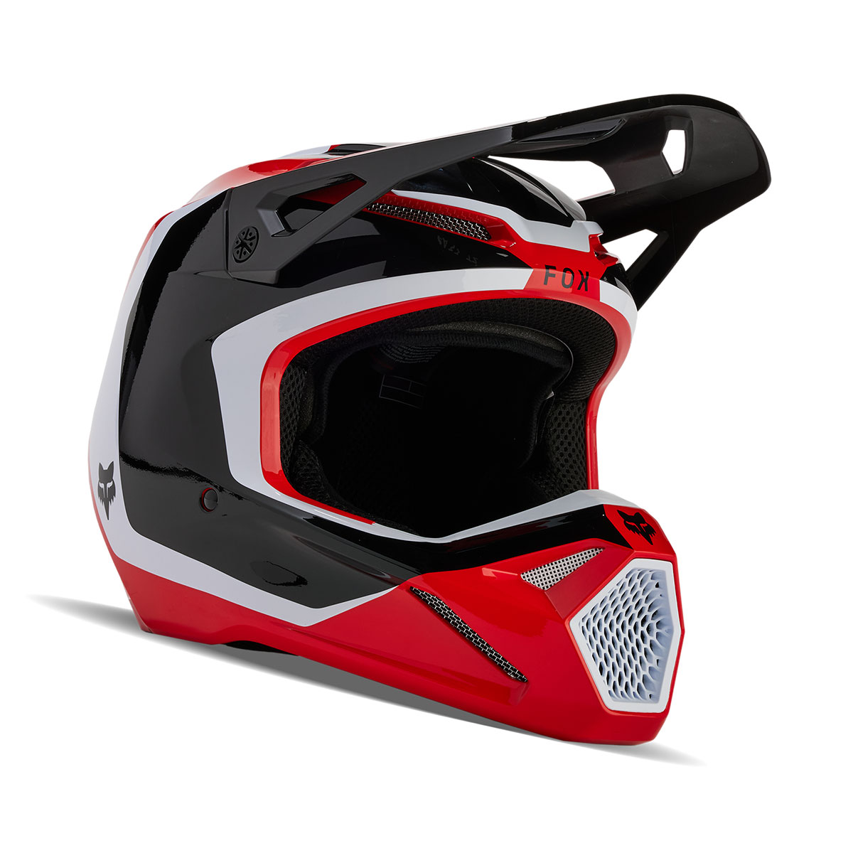 FOX MX V1ヘルメット ニトロ M(頭囲57-58cm) フローレッド 31370-110-M
