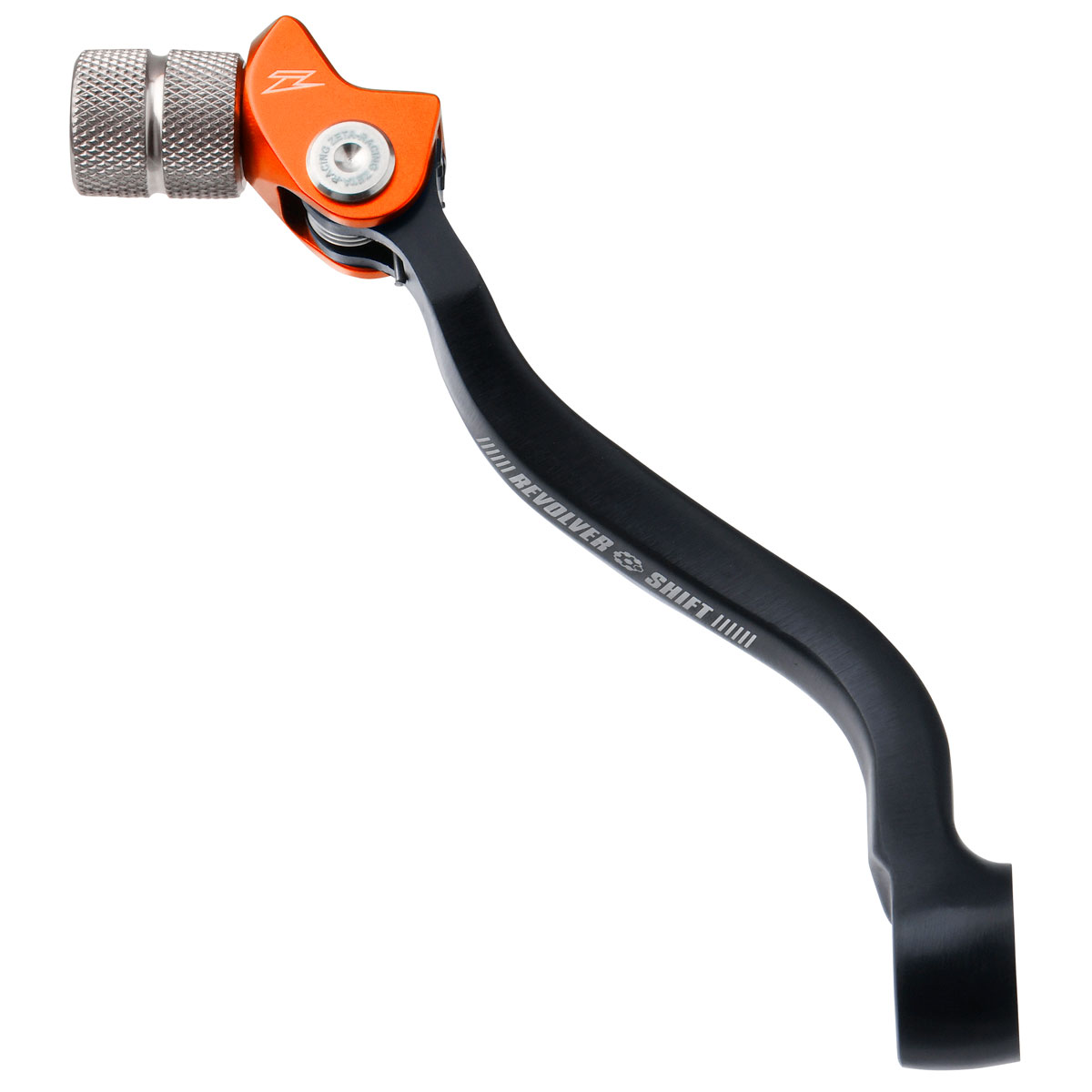 ZETA KTM 85SX '03-17, HUSQVARNA TC85 '15-17 リボルバーシフトレバー オレンジ F6772(旧品番:ZE90-3403)