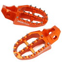 ZETA GASGAS KTM SX/SX-F/EXC/EXC-F/XC/XC-F/TC/FC/TE/FE/TX/FS アルミフットペグ オレンジ F7005(...