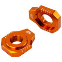 ZETA KTM 125-530EXC/EXC-F/XC-W/XCF-W リヤアクスルブロック オレンジ F7054(旧品番:ZE93-5427)
