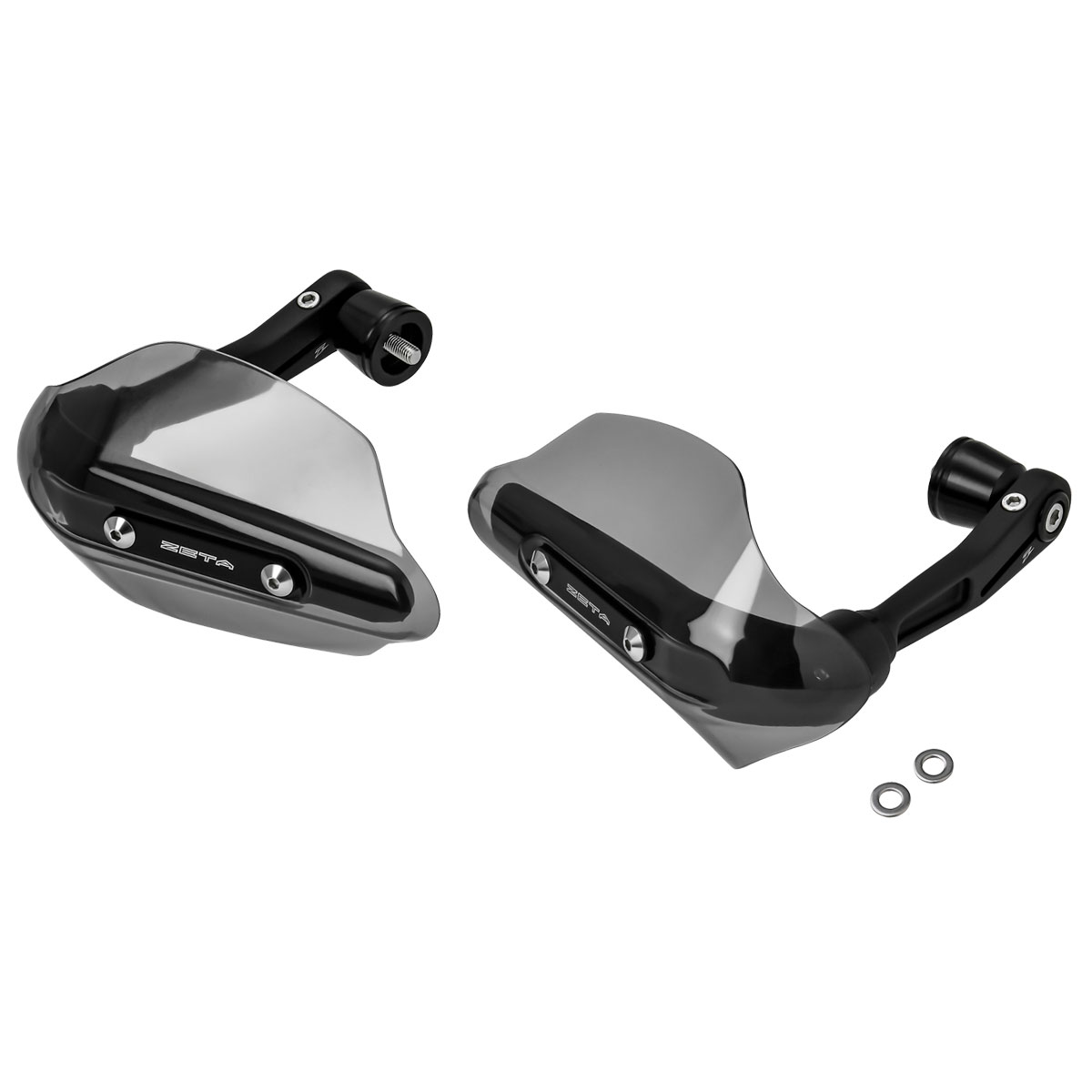 ZETA Z900RS/Z650RS ソニックハンドガード PCプロテクターキット スモーク 鍛造 ハンドガード レバーガ..