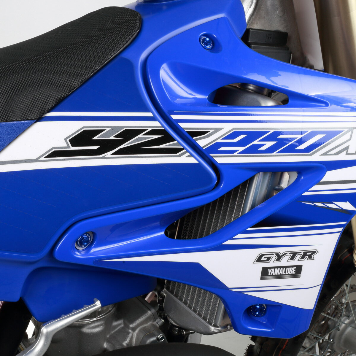 ZETA YZ125/250 08-21 YZ125X 17-22 YZ250X 16-22 外装アルミボルトキット ブルー ダートフリーク DIRTFREAK 品番:F7990/メーカー品番:ZE88-5646 2