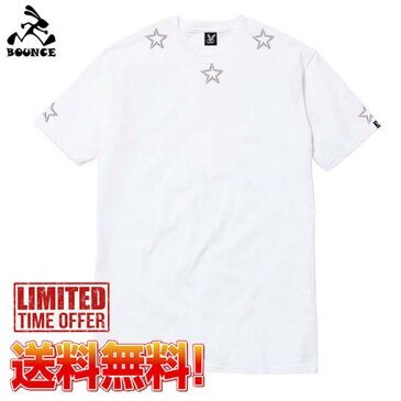 ★数量限定★ 送料無料 BOUNCE バウンス LIMITED LINE STAR 星 ラインストーン メンズ半袖Tシャツ B系 bigbang ヒップホップ ダンス メンズ Tシャツ ロゴT アメカジ ロゴプリント ストリート系 B系 ★DISCO-J★