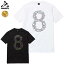 BOUNCE バウンス number8 数字8番 ラインストーンロゴ PREMIUM 半袖 綿100% メンズTシャツ トップス かっこいい おしゃれ 人気 ブランド 大きい ビッグサイズ ストリート系 ITALY 6,080円