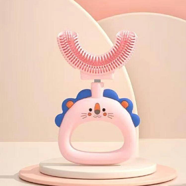 U型歯ブラシ 子供用 歯ブラシ 子供 こども U字歯ブラシ U字型歯ブラシ 360度 子供...