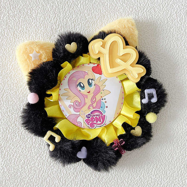 Estuche de lata insignia insignia conjunto de adornos de 2 cachorro gato vivo orejas de gato cuaderno de cachorro cubertería decorativa lindo ota cachorro vivo color rompecabezas color bolsa de dolor puede insignia productos — vista 3