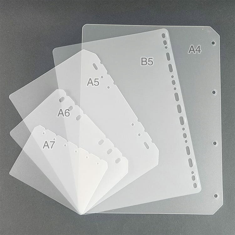 フィルム 台紙 汚れ防止 A6 A5 バインダー用 シール帳 B5 マット A4 PPシート シー...