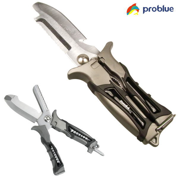 【2021年入荷】PROBLUE プロブルー ダイバーズシザースナイフ KN-78B はさみナイフ通販格安セール情報 楽天 通販