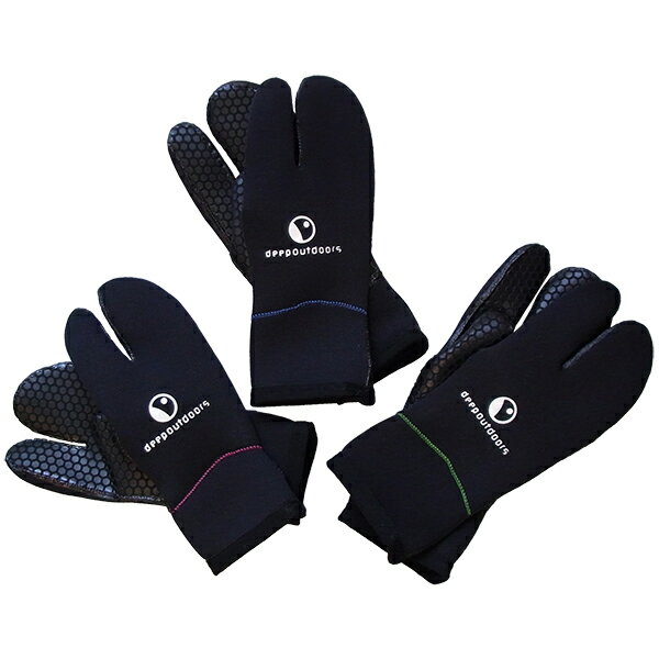 deepoutdoors fB[vAEghA 3mmlIv[ ~gO[u Xeb`R[eBO Glove EFbgn deep outdoors